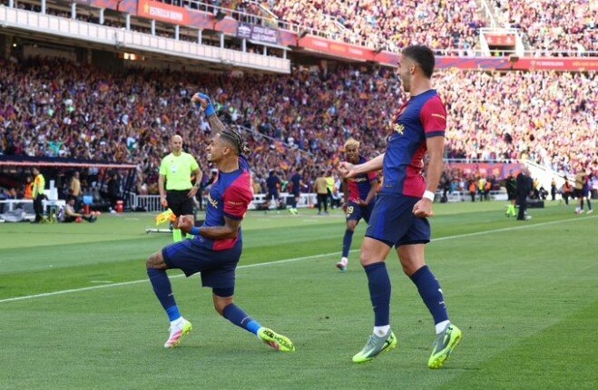 برشلونة يحتفل بلقب الليجا أمام فياريال.. وريال مدريد يواجه إشبيلية