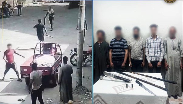 أسلحة نارية وبيضاء.. كشف ملابسات مشاجرة بين أشخاص بالأقصر