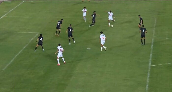 الزمالك يتقدم على بتروجت بالهدف الثاني بأقدام «إيشو» في الدوري «فيديو»