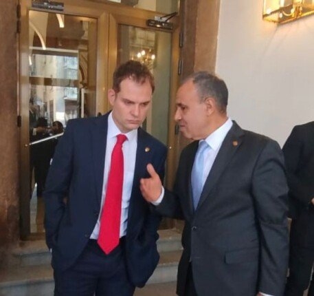 لقاءات جانبية لـ وزير الخارجية مع وزراء أوروبيين ووزير برازيلي