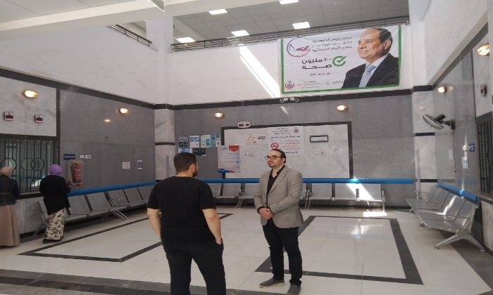 مدير صحة القليوبية يتفقد مركز طبي الحصافة لمتابعة الاستعدادات لزيارة هيئة الاعتماد والرقابة