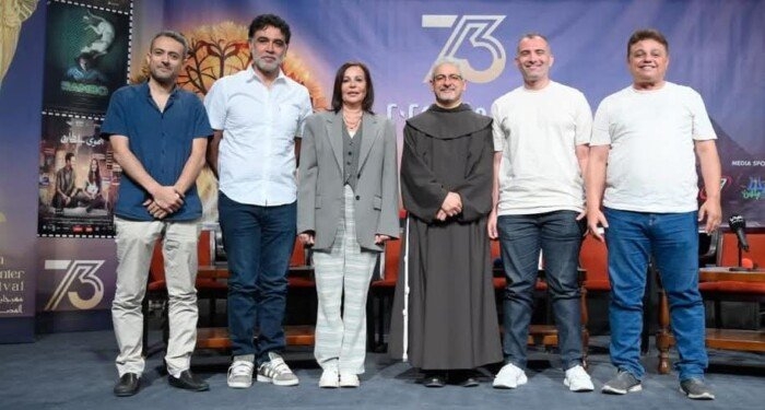 صناع فيلم «رحلة 404» في ندوة الكاثوليكي للسينما 73.. صور