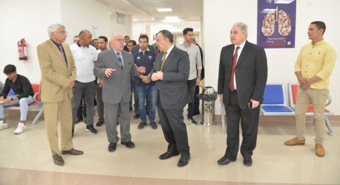 محافظ أسيوط يزور جامعة بدر