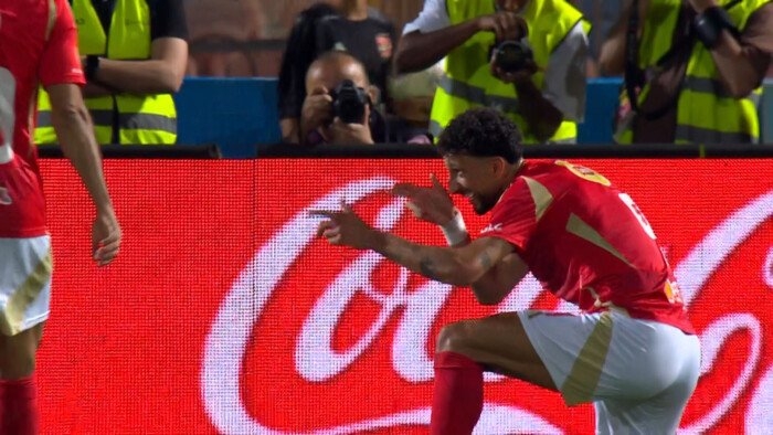 الأهلي يتقدم بهدفي «وسام أبو علي» ضد فاركو بالشوط الأول في الدوري «فيديو»