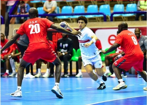 يد الزمالك تضرب بطل الكونغو بنتيجة 33