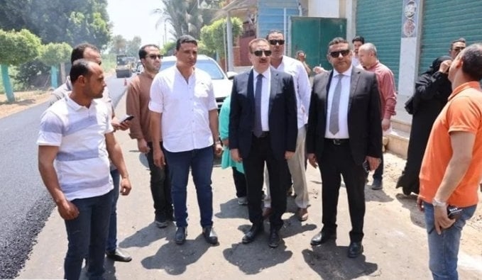 محافظ المنوفية يفتتح أعمال تطوير ميدان الخالدين وحديقة الفردوس بأشمون