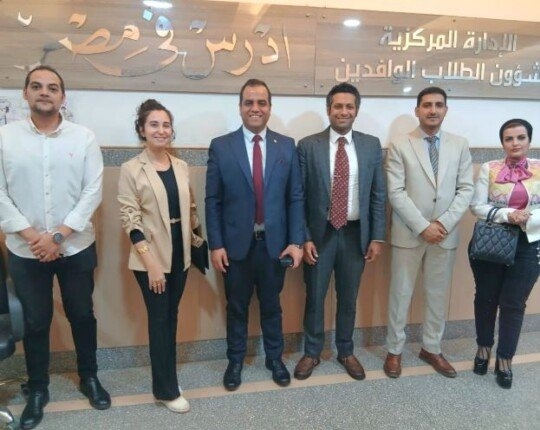 ضمن مبادرة «ادرس في مصر».. جامعة حلوان تشارك في اجتماع تطوير منظومة الطلاب الوافدين