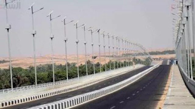 غلق محور حسب الله الكفراوى باتجاه الأوتوستراد