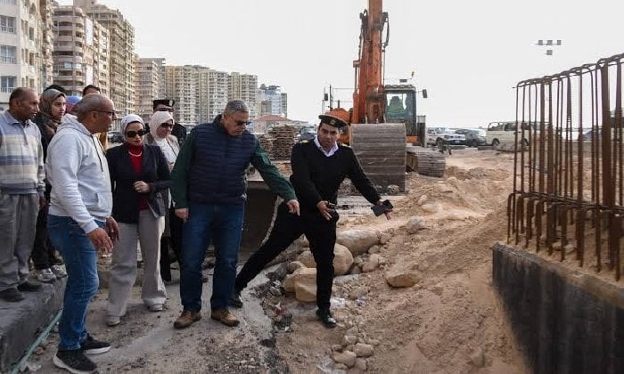 الإسكندرية تبدأ المرحلة الأولى من تطوير محور محمد نجيب وتعلن تحويلات مرورية جديدة