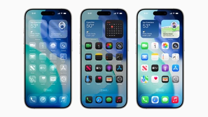 «أبل» تكشف عن تحديث iOS 26 بتصميم جديد وذكاء اصطناعي يغيّر قواعد الاستخدام