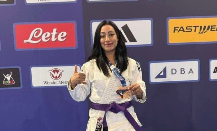 هند رزق تحصد ذهبية بطولة البحر المتوسط في أول تمثيل دولي لاتحاد الجوجيتسو