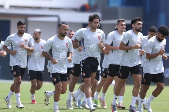 كأس العالم للأندية.. جلسة تصوير للاعبي الأهلي تحت إشراف «فيفا»