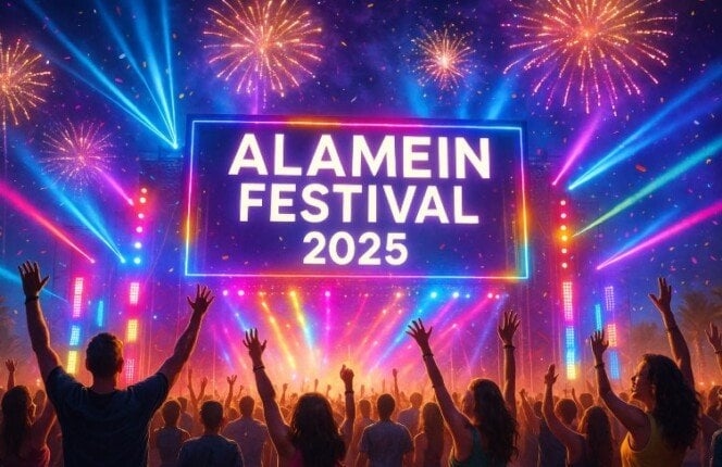 جمهور تامر حسني يترقب حفل مهرجان العلمين الجديدة 2025.. جدول مواعيد الحفلات