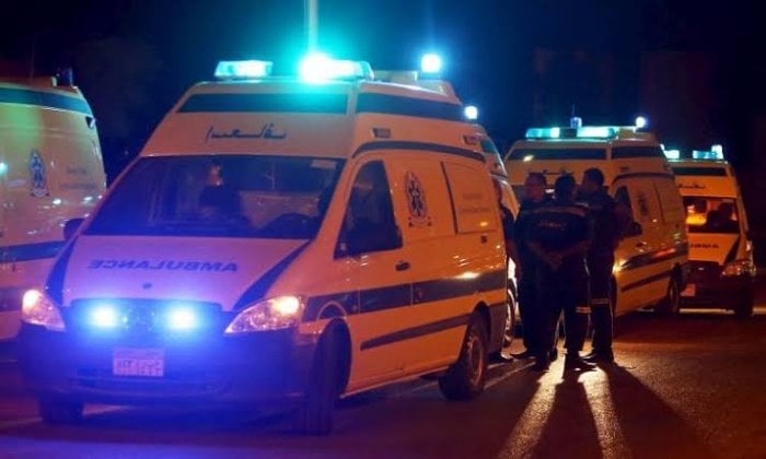إصابة 3 أشخاص في حادث تصادم بين ميكروباص وسيارة نقل على طريق شبين الكوم