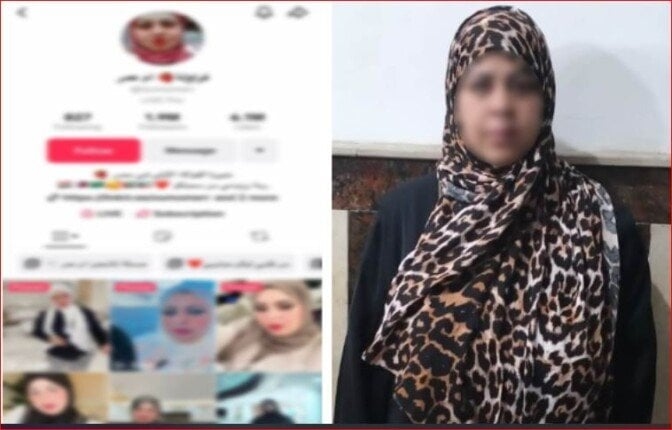 البلوجر أم عمر فراولة خلال التحقيقات: «عمري ما قولت حاجة مخلة والفلوس اللي بتيجي رزق عيالي»