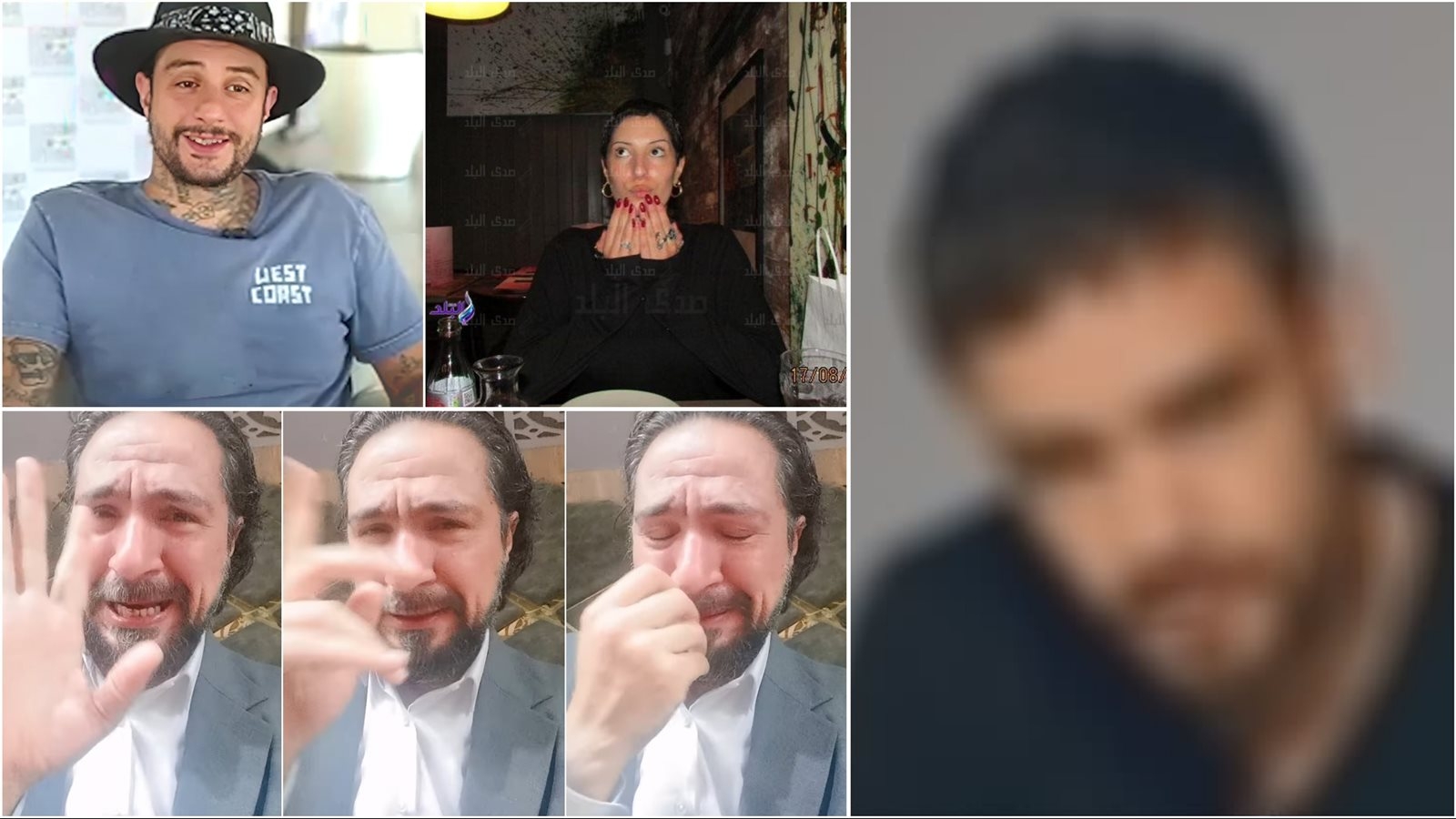 محمد القس يبكي.. وفاة مطرب سقط من شرفته.. ابنة الفيشاوي تثير الجدل