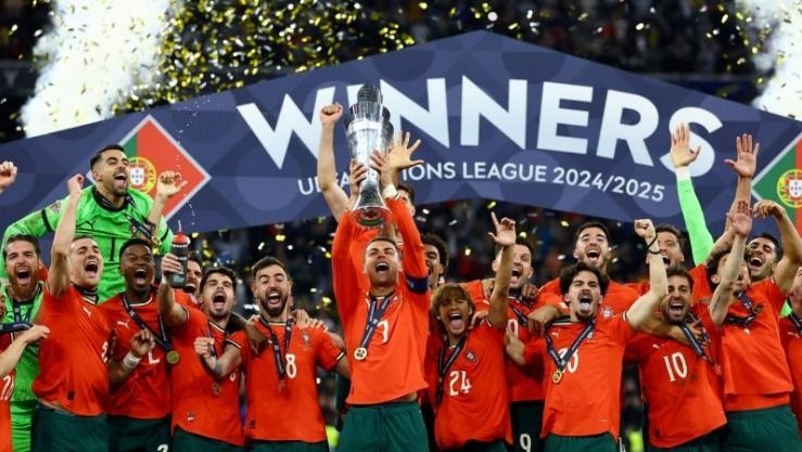 البرتغال يفوز بلقب دوري الأمم الأوروبية للمرة الثانية في تاريخه - الرياضي : البلاد