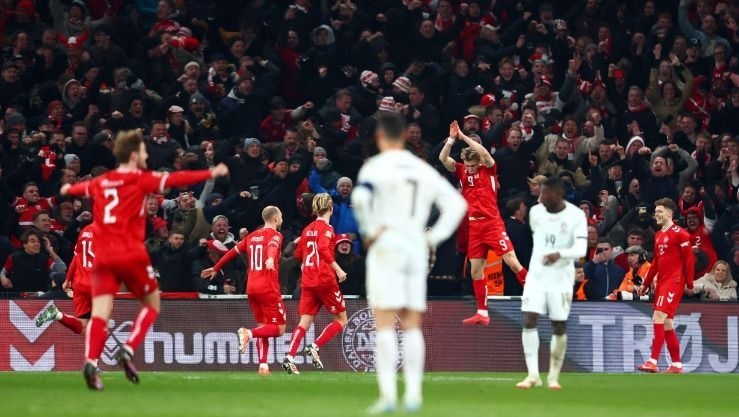 البرتغال تنهزم أمام الدنمارك في دوري الأمم الأوروبية