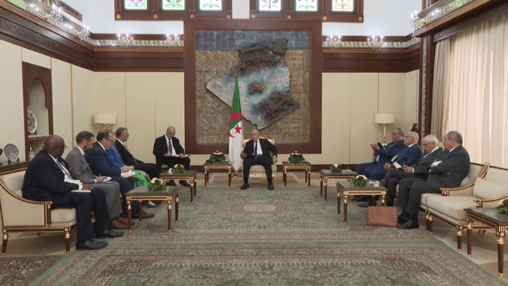 الرئيس تبون يستقبل المستشار الرفيع لرئيس الولايات المتحدة لإفريقيا مسعد بولس - الحدث : البلاد