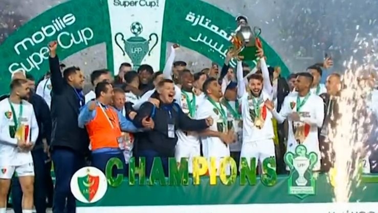 مولودية الجزائر تتوج بكأس السوبر للمرة الرابعة