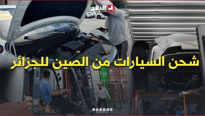 فيديو - من #الصين إلى #الجزائر 😳.. هكذا تُشحن السيارات 🚗 وهذه أهم نصيحة قبل الشراء 😳 : البلاد