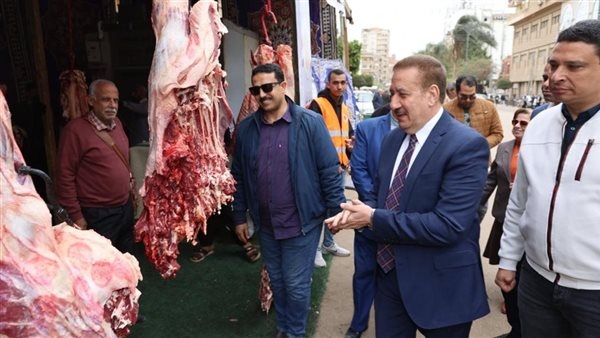 محافظ المنوفية يفتتح معرض " مبادرة مع الناس " لبيع اللحوم بأسعار مخفضة لتلبية احتياجات المواطنين