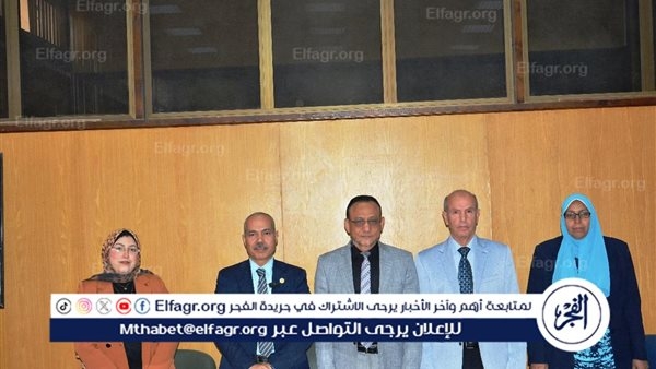 جامعة أسيوط تستقبل أعضاء لجنة مركز الخدمات الإلكترونية والمعرفية بالمجلس الأعلى للجامعات