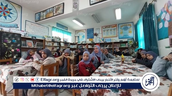 "الوعي الإلكتروني والتطرف الفكري" ندوة توعوية لطالبات مدرسة زاهر جلال بمطروح