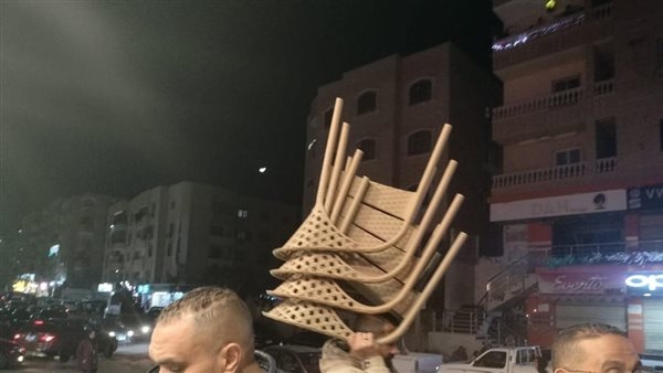 محافظة الجيزة: رفع 1200 حالة اشغال بحدائق الاهرام للمقاهي والكافيهات والمحال التجارية