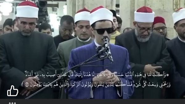 لليوم الثاني.. الطالب الأزهري محمد حسن يؤم المصلين بالجامع الأزهر