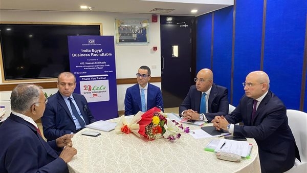 وزير الاستثمار يلتقي ممثلي مجموعة Lulu الهندية لاستعراض فرص ومقومات الاستثمار بالسوق المصري