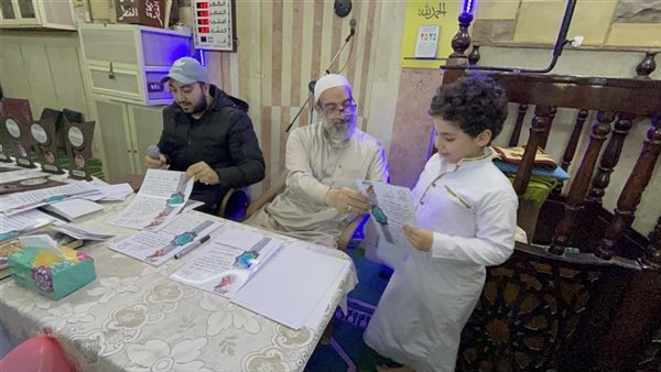 توزيع جوائز حفظ جزء القرآن بمسجد المصري بالإسكندرية