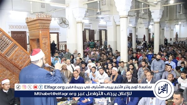 المحافظ يشهد احتفال مديرية الأوقاف بليلة القدر بمسجد ناصر الكبير بالفيوم