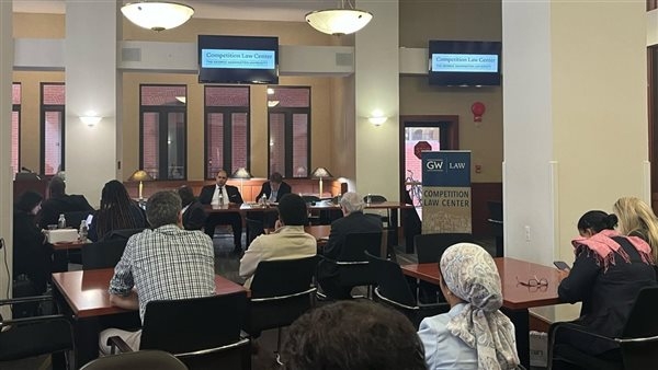 رئيس جهاز حماية المنافسة يشارك في ندوة بجامعة جورج واشنطن حول سياسات المنافسة بالقارة الأفريقية