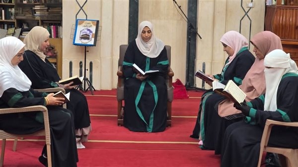 انطلاق القافلة الدعوية لمدينة المنصورة وعقد مقرأة الأئمة