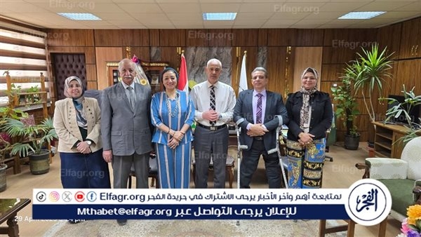 تفاصيل لقاء نائب رئيس جامعة أسيوط مع خبير وزارة التعليم العالي اليوم