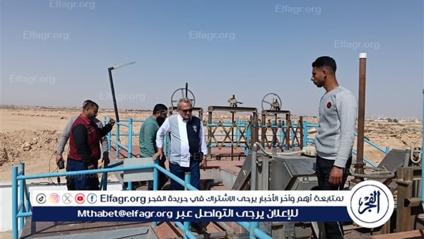 رئيس شركة مياه الشرب والصرف الصحي بمطروح يتفقد محطات المعالجة ويتابع استعدادات موسم الصيف