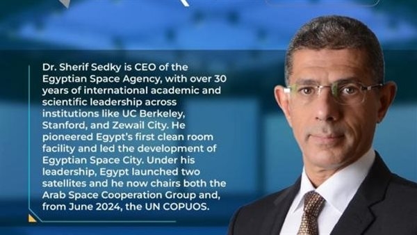 الرئيس التنفيذي لوكالة الفضاء المصرية يغادر إلى دبي لحضور مؤتمر SATEXPO 2025
