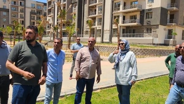 رئيس جهاز مدينة الشيخ زايد تتفقد مشروع "جنة" بتوسعات المدينة ورفع كفاءة طريق الريفيرا