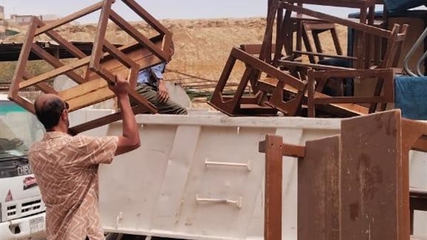 غلق وتشميع كيان غير مرخص يمارس أنشطة تعليمية داخل عقار بحدائق الأهرام