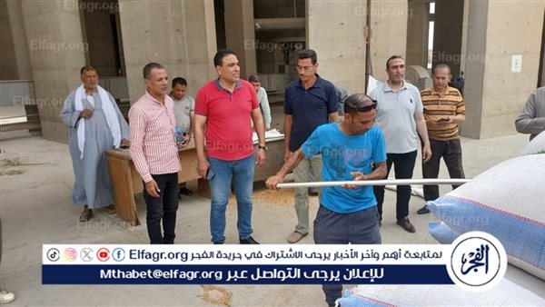 وكيل "تموين الفيوم" يتفقد صومعة قصر الباسل ويؤكد انتظام توريد القمح وارتفاع الكميات المستلمة