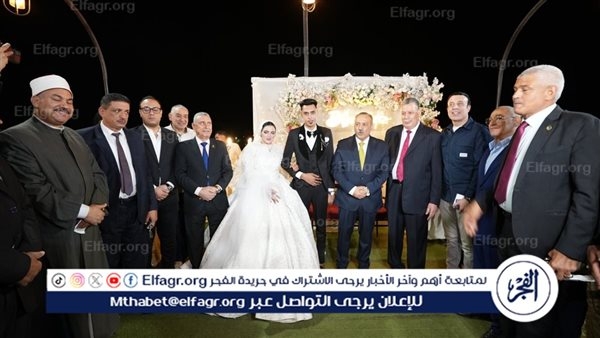 "في لفتة إنسانية" محافظ أسيوط يشهد حفل زفاف فتاة يتيمة ويوجه بتوفير كافة المستلزمات لها