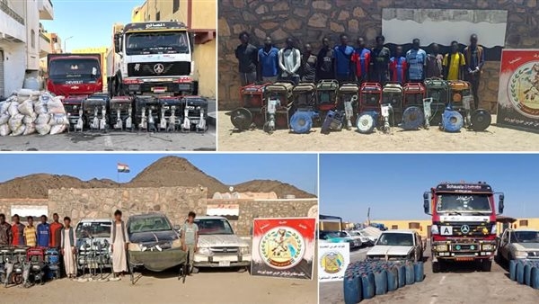 نشاط مكثف لقوات حرس الحدود على جميع الاتجاهات الاستراتيجية