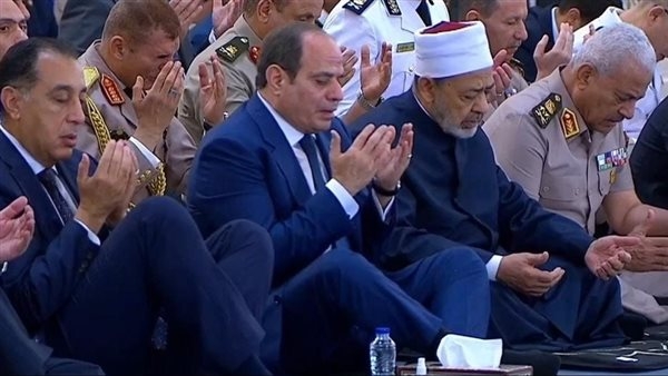 بحضور رئيس الجمهورية...أداء شعائر صلاة عيد الأضحى المبارك "بمسجد مصر الكبير بالعاصمة الإدارية"