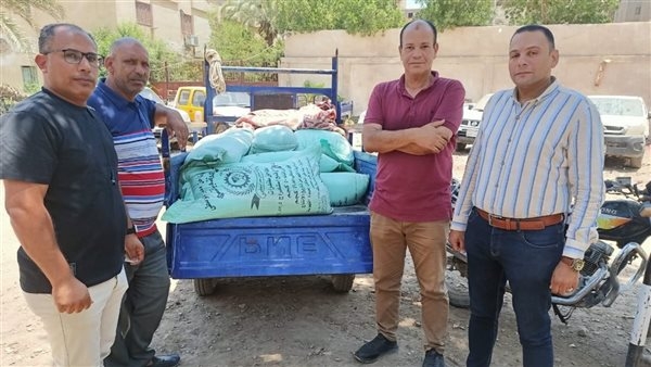 ضبط 3 طن دقيق بلدي مدعم محظور تداوله قبل بيعه بالسوق السوداء بالفيوم