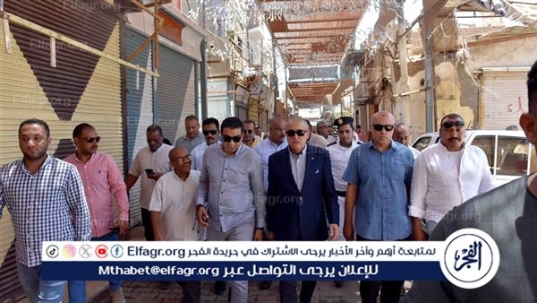 صور.. محافظ الأقصر يتفقد أعمال تطوير معبد إسنا والمنطقة المحيطة