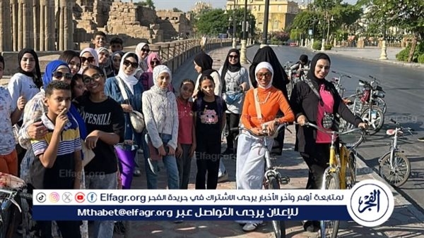 "عيشها صح".. فتيات الأقصر يبعثن الحياة في شوارع المدينة بركوب الدراجات أسبوعيا