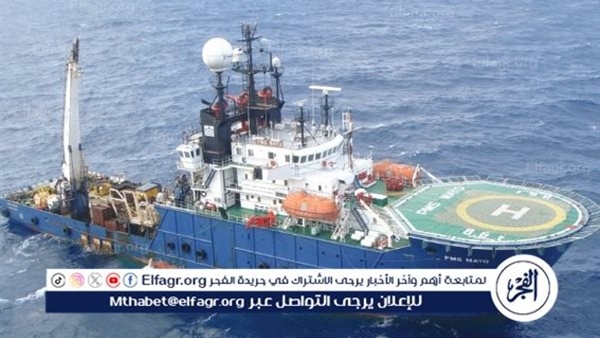 عاجل بالصور..الدفع بسفينة جديدة PMS-MAYO للمشاركة فى عمليات البحث عن المفقودين الثلاثة فى حادث غرق أدمارين 12 بجبل الزيت