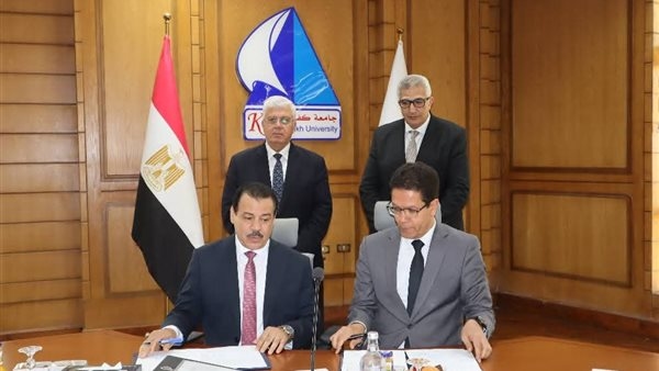 تعاون بين جامعة الوادى الجديد الأهلية وشركة بداية لتسويق خدمات جامعة بنها
