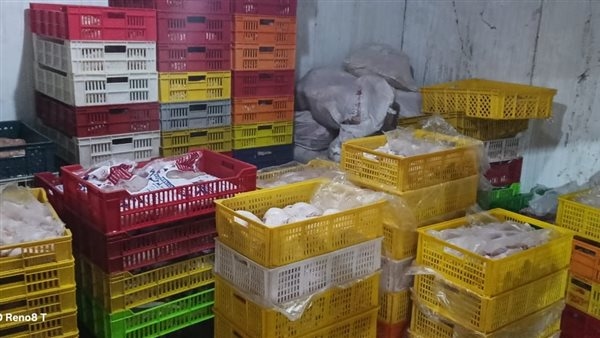 بيطري الجيزة يضبط 5806 كجم من مصنعات اللحوم والدواجن الفاسدة